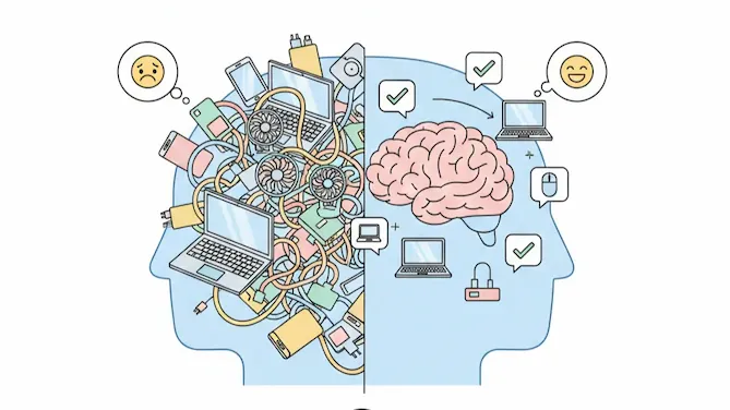 便利ガジェット 増やすほど疲れる理由｜減らして分かった3つのこと