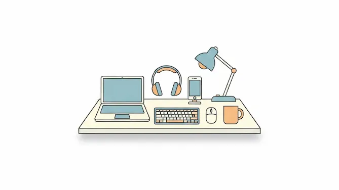 在宅ワーク デスク周り 便利ガジェット 最低限7選