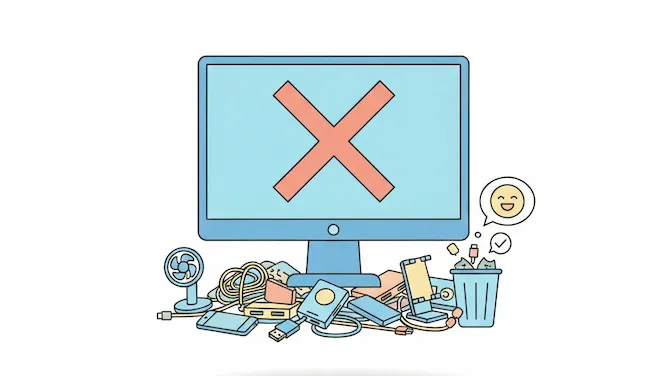 デスク周り 便利ガジェット いらない物7選｜買わなくてよかった理由